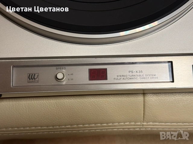 Грамофон SONY PS-X35, снимка 5 - Грамофони - 53023553