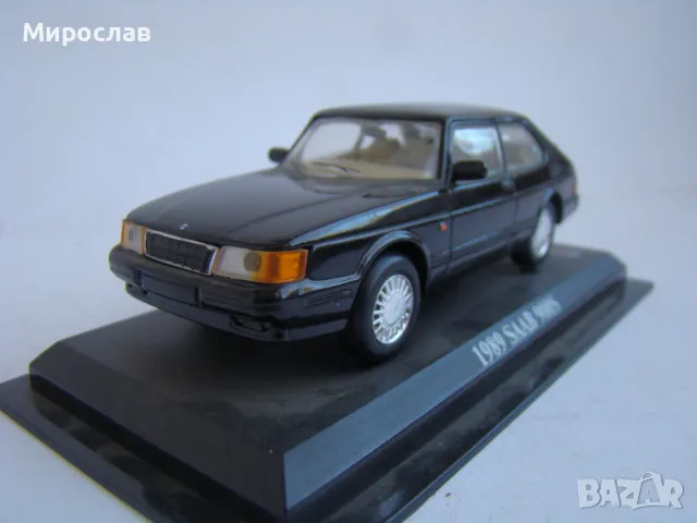 1:43 SAAB 900 S ИГРАЧКА КОЛИЧКА МОДЕЛ, снимка 5 - Колекции - 48025725