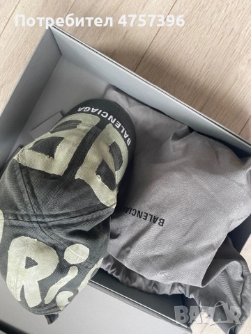 Оригинална Balenciaga шапка, снимка 3 - Шапки - 53741614