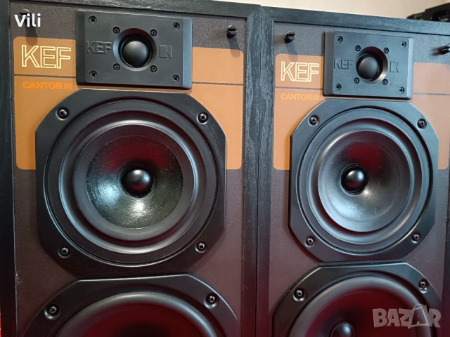 KEF Cantor III, снимка 7 - Ресийвъри, усилватели, смесителни пултове - 53408471