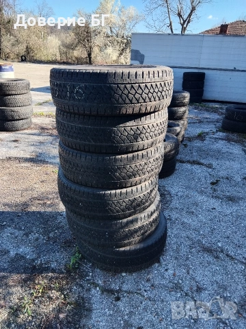 Гуми 225 65 16 C Ц Бриджистоун Bridgestone за бус 6 броя + нов внос. Не са нови!, снимка 12 - Гуми и джанти - 54113254