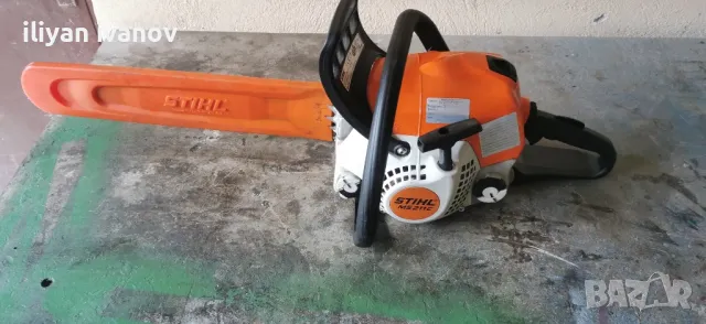 Резачка Stihl MS 211 C, снимка 4 - Градинска техника - 47415049