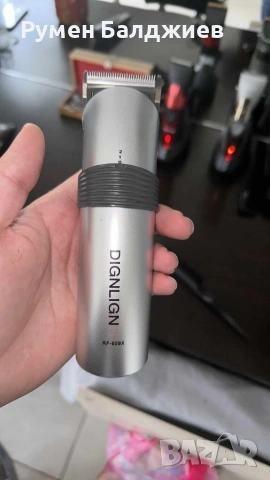 Безжична машинка за подстригване, тример, Dingdong RF-609т TUPE C с USB. Вариант:Златен.