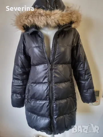 Moncler *Оригинално яке-пух с естествен косъм , снимка 1 - Якета - 48930134