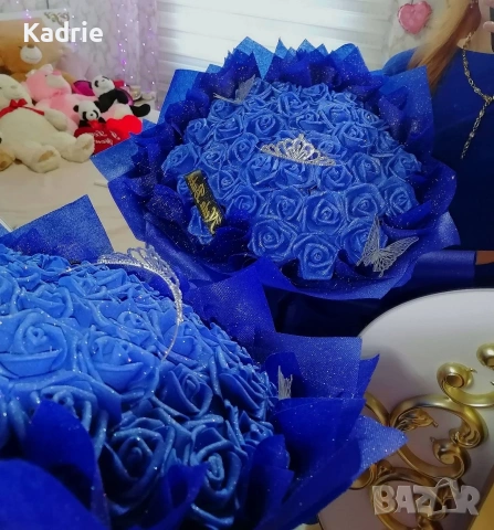 вечен букет човешки размер 