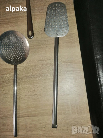 Продавам решетъчни лъжици, неръждаеми, алпака, снимка 9 - Прибори за хранене, готвене и сервиране - 52548056