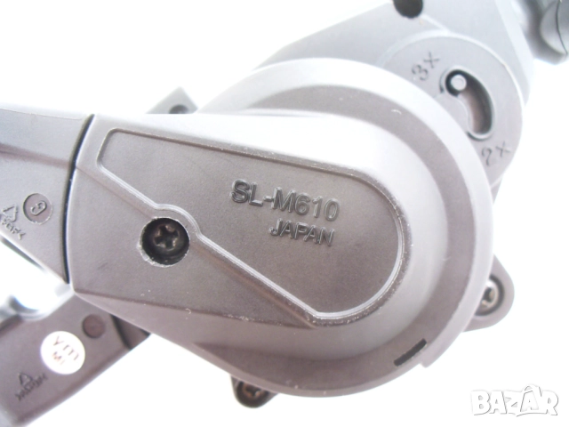 Shimano Deore SL-M610 2/3-speed команда за велосипед, предна - лява, снимка 8 - Части за велосипеди - 51800196