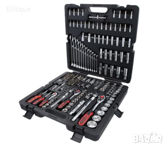 Комплект гедоре от 216 части 2062TR, снимка 5 - Други стоки за дома - 52852175