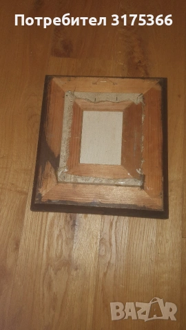 Картина натюрморт Съд с есенни  рози масло подпис 1994, снимка 2 - Картини - 54240225