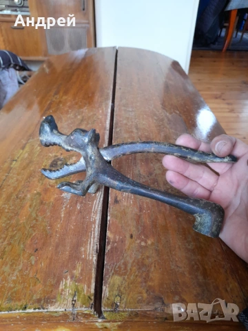 Стара орехотрошачка #31, снимка 7 - Други ценни предмети - 54082983