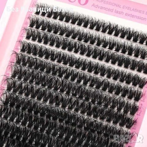 Нови Обемни мигли на снопчета комплект 760 броя Bond Seal Wispy с пинсета, снимка 5 - Други - 54195786