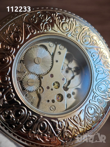 Механичен джобен часовник, снимка 3 - Джобни - 52264121