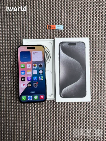 НОВ! 256gb! iPhone 15 Pro Лизинг от 72лв/м black Titanium черен, снимка 8 - Apple iPhone - 48390814