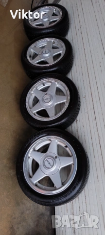 Лети джанти с гуми 15 4×100 , снимка 3 - Автомобили и джипове - 53042994
