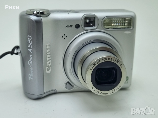 CANON PowerShot A 520 4MP Digital Camera 4xOptical Zoom 