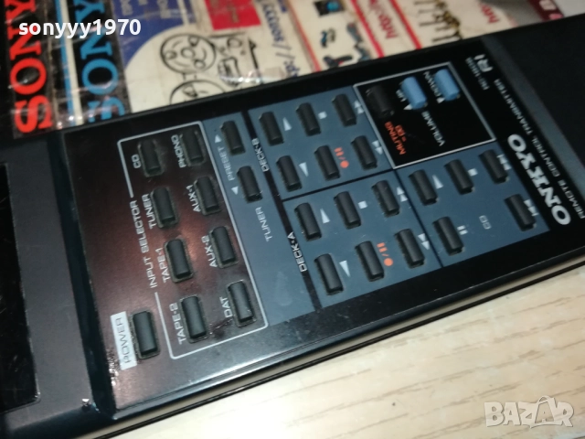 ONKYO R1 RC-180S ORIGINAL REMOTE CONTROL-ВНОС SWISS 2310252009, снимка 12 - Ресийвъри, усилватели, смесителни пултове - 52158901