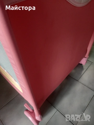 Продавам кошара със матрак и стойка за бебе , снимка 4 - Кошарки - 53032756
