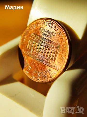 Мемориална монета 2001-D Lincoln One Cent нова с грешка в двойното ламиниране, снимка 5 - Нумизматика и бонистика - 53069900