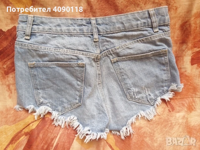 Къси панталонки h&m, снимка 2 - Панталони - 50504904