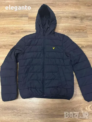 Lyle & Scott изолирано зимно мъжко яке размер S, снимка 2 - Якета - 48631623