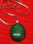 Медальон с естествен камък-нефрит, снимка 4