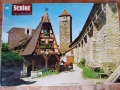 Пъзел за възрасни хора "Rothenburg” Ravensburger 1972г. 800 части , снимка 1