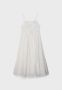  Бяла дълга нова бродерия дантелена елегантна кукленска ажурна рокля ажур 100 % памук памучна, снимка 11