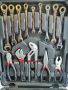 Комплект инструменти в куфарче , Kraft Royal Line 120 , Части, снимка 2