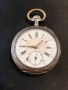 Швейцарски СРЕБЪРЕН джобен часовник 1900г. - 10 РУБИНА - ПРОМОЦИЯ, снимка 2