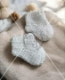 🍼 Бебешки чорапи плетени ръчна изработка, снимка 2