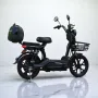 Електрически скутер с педали MaxMotors EBZ 18 750W/48V/20Ah - BLACK, снимка 5