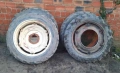 Гуми с джанти за трактор, снимка 1