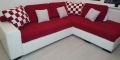 Голям ъглов диван с функция сън, снимка 1 - Дивани и мека мебел - 45582863