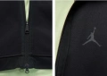 суитчер Nike Jordan Dri-FIT Sport Men's Air Fleece Full-Zip Hoodie размер S, снимка 3