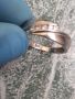 Сребърен пръстен с циркони 5 броя, снимка 5