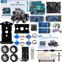 GeeekPi Smart Robot Car Kit Съвместим с Arduino IDE с UNO R3 Board, снимка 1