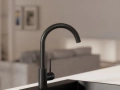 Черен смесител за кухня, кухненски смесител – Модел 5010, снимка 7
