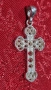 Сребърен кръст 925 , снимка 3