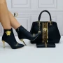 дамски боти на ток versace fendi, снимка 8