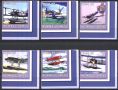 Чисти марки Авиация Самолети Хидроплани 2002 от Мозамбик, снимка 1 - Филателия - 45942898