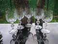 Кристални чаши за вино - 5 бр.