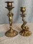 бронзови свещници , снимка 1