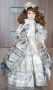 Порцеланова кукла със стойка , снимка 1 - Кукли - 45731248
