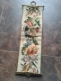гоблен с цветя и бронзови елементи 34/4, снимка 2