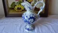 Кани- вази стил Арт Деко delft blue Нolland hand painted                                            , снимка 16