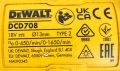 DeWalt DCD708 - Безчетков винтоверт 18V 2.0Ah, снимка 5