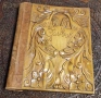 Ръчно резбована гостна книга , снимка 4