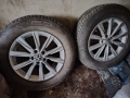 алуминиеви джанти 17 цола VAG /WV с нови зимни гуми 225/70 R17, снимка 6