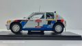 KAST-Models Умален модел на Peugeot 205T16 1984 Hachette 1/24, снимка 2