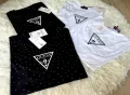 Памучни дамски тениски Guess, снимка 1